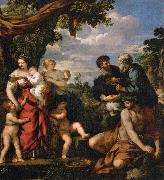 Pietro da Cortona The Alliance of Jacob and Laban Sweden oil painting artist